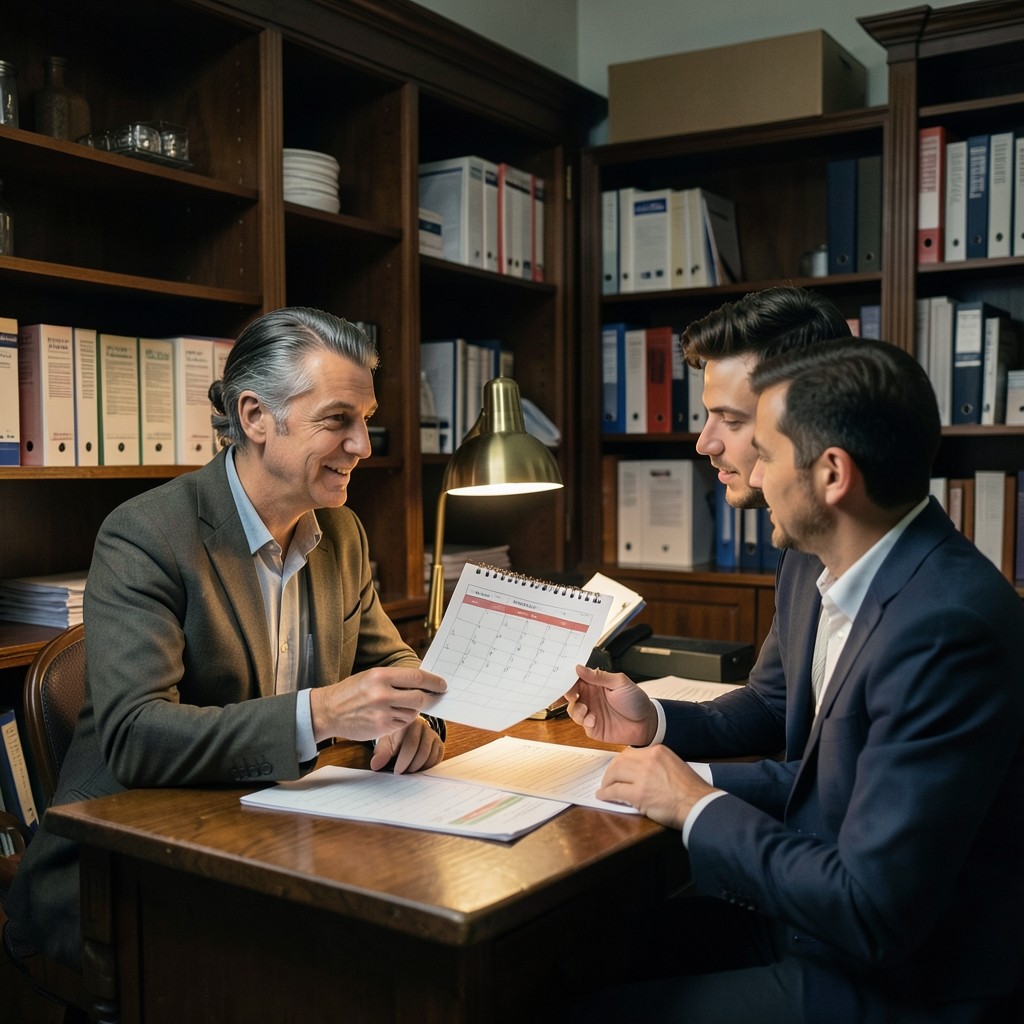 Sesión de orientación sobre formación en alternancia en empresa